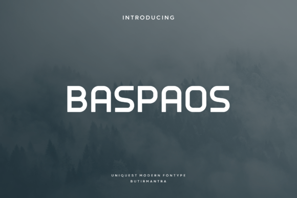 Baspaos Font - Featured Image
