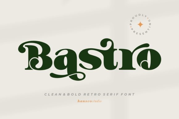 Bastro Font - Featured Image