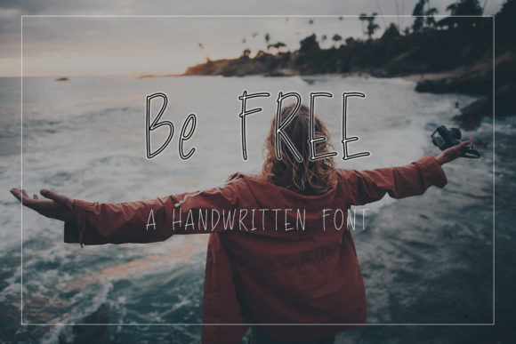 Be Free Font - Featured Image
