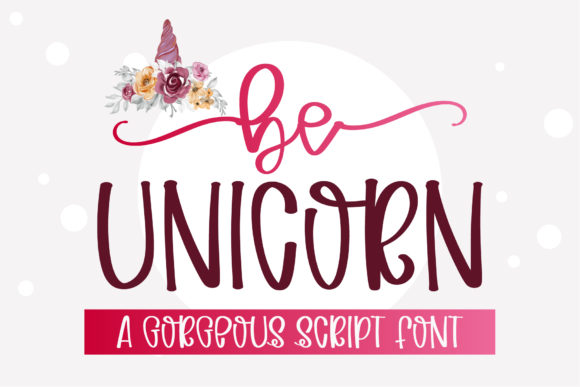 Be Unicorn Font - Featured Image