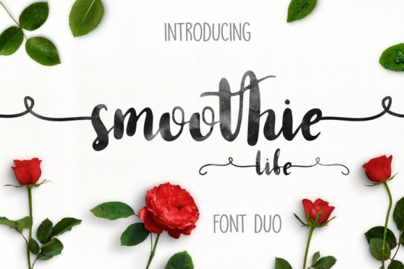 Be with Smoothie Life Font - Featured Image