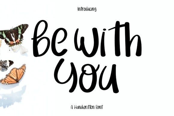 Be with You Font - Featured Image