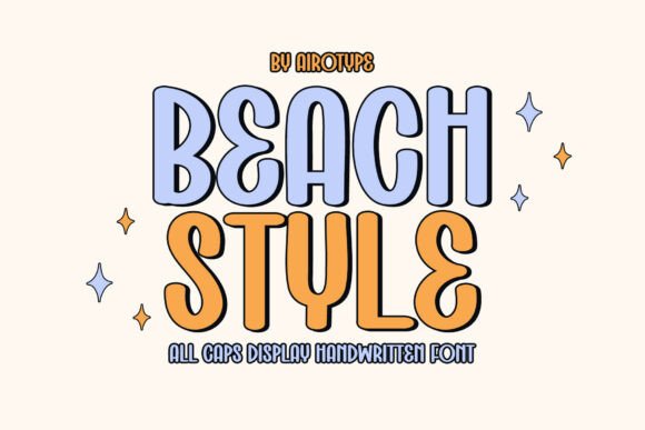 Beach Style Font - Featured Image