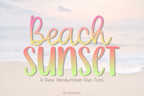 Beach Summer Font - Featured Image