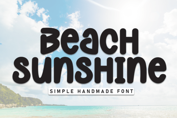 Beach Sunshine Font - Featured Image