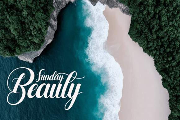 Beach While Font - Featured Image