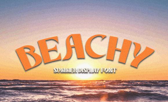Beachy Font - Featured Image