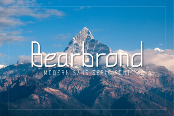 Bearbrond Font - Featured Image