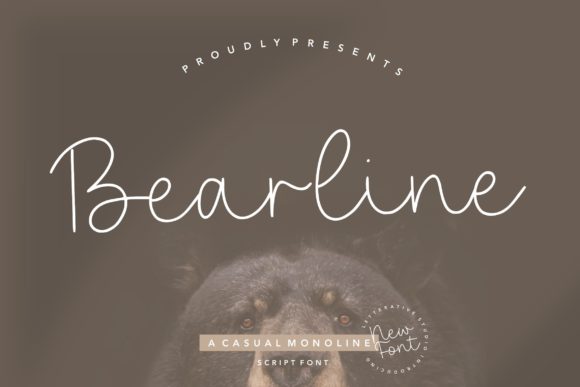 Bearline Font - Featured Image