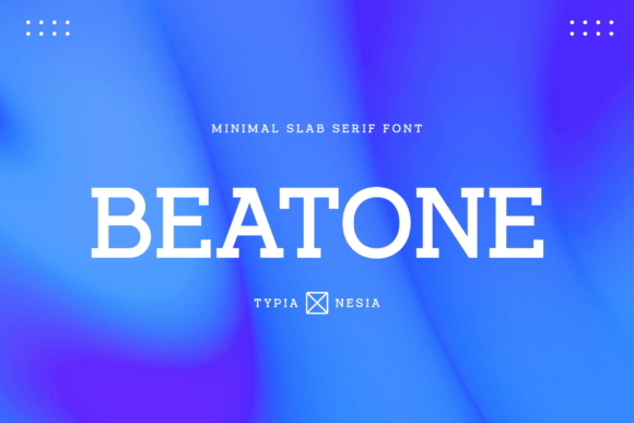 Beatone Font - Featured Image