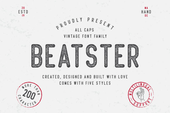Beatster Font - Featured Image