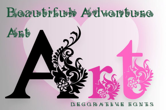 Beautiful Adventure Art Font - Featured Image