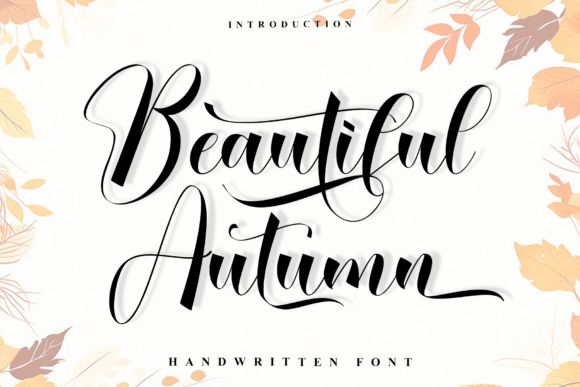 Beautiful Autumn Font - Featured Image