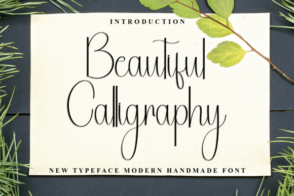 Beautiful Calligraph Font - Featured Image