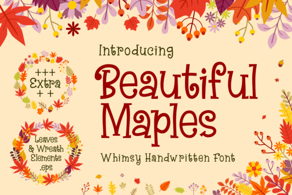 Beautiful Maples Font - Featured Image