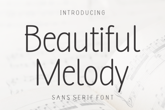Beautiful Melody Font - Featured Image