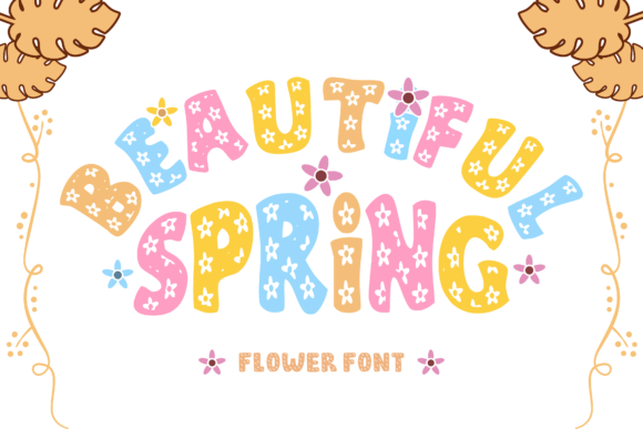 Beautiful Spring Font - Featured Image
