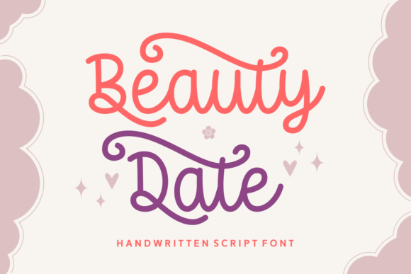 Beauty Date Font - Featured Image