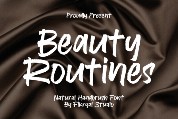 Beauty Routines Font - Featured Image