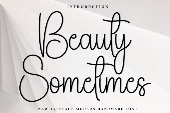 Beauty Sometimes Font - Featured Image