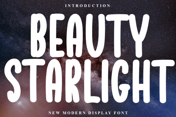 Beauty Starlight Font - Featured Image