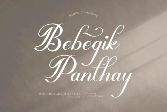 Bebegik Panthay Font - Featured Image