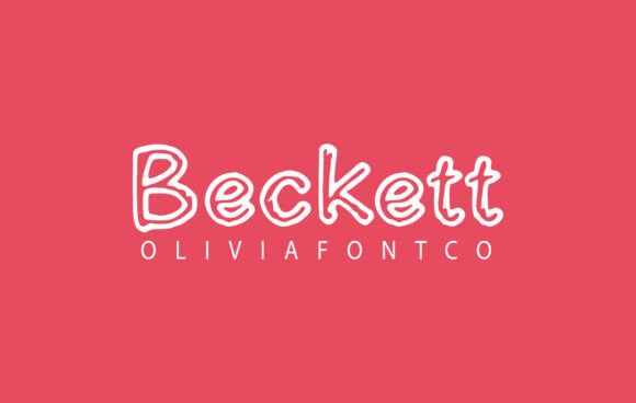 Beckett Font - Featured Image