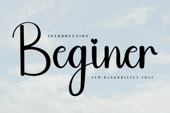 Beginer Font - Featured Image