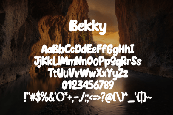 Bekky Font - Featured Image