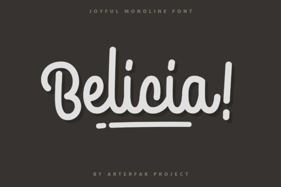 Belicia! Font - Featured Image