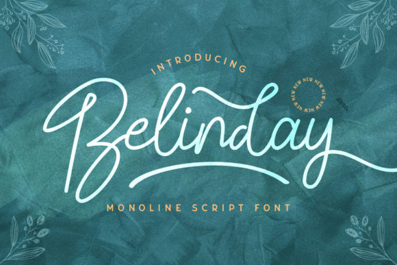 Belinday Font - Featured Image