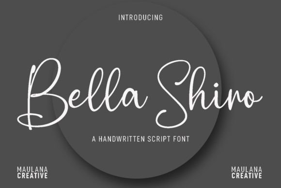 Bella Shiro Font - Featured Image