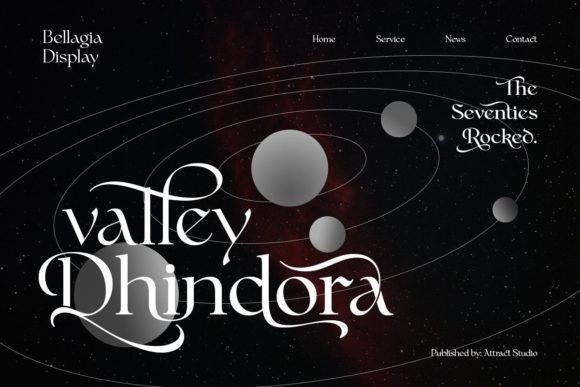 Bellagia Display Font - Featured Image