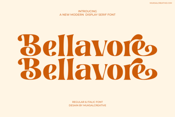 Bellavore Font - Featured Image