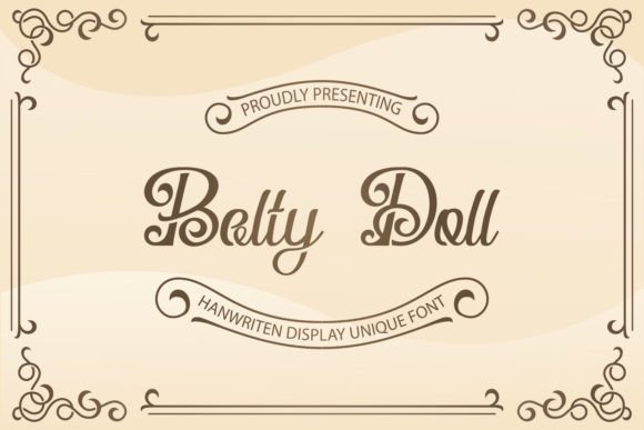Belty Doll Font - Featured Image