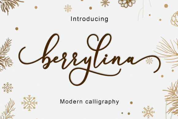 Berrylina Script Font - Featured Image