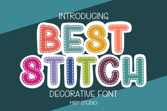 Best Stitch Font - Featured Image