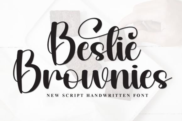 Bestie Brownies Font - Featured Image