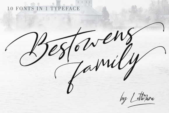 Bestowens Family Font - Featured Image
