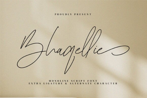Bhaqellie Font - Featured Image