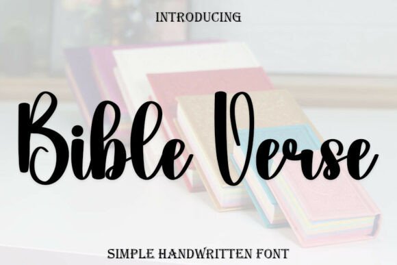 Bible Verse Font - Featured Image