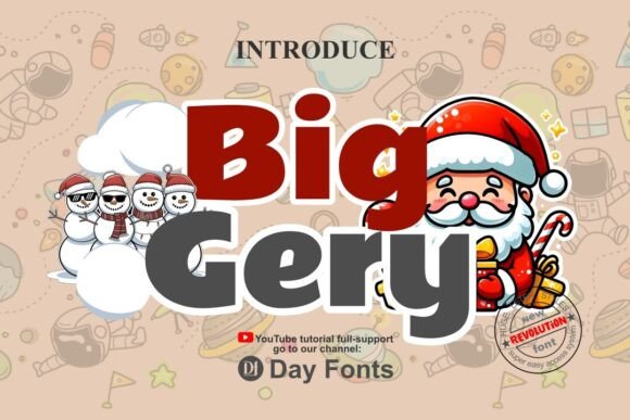 Biggery Font - Featured Image