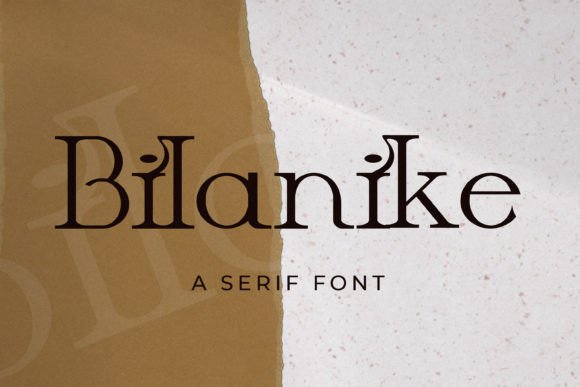 Bilanike Font - Featured Image
