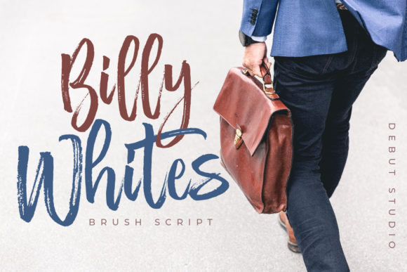 Billy Whites Font - Featured Image