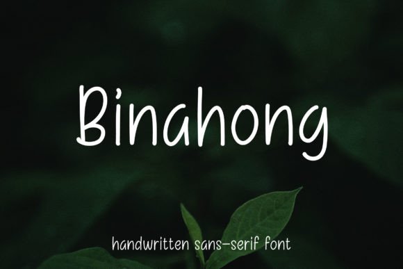 Binahong Font - Featured Image