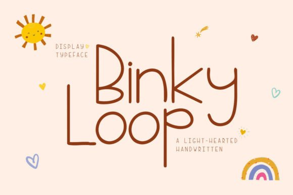 Binky Loop Font - Featured Image