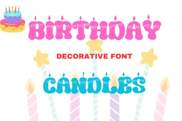 Birthday Candles Font - Featured Image