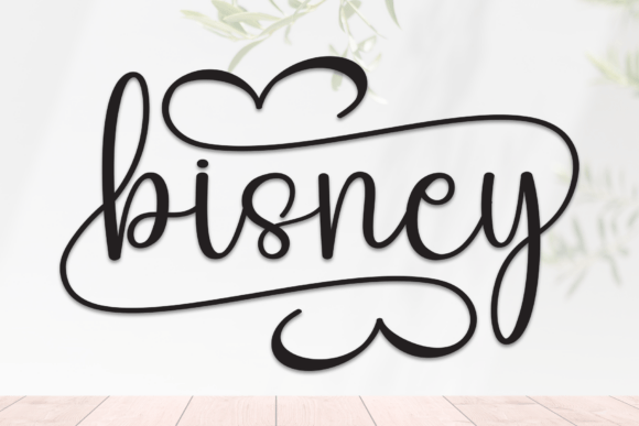 Bisney Font - Featured Image