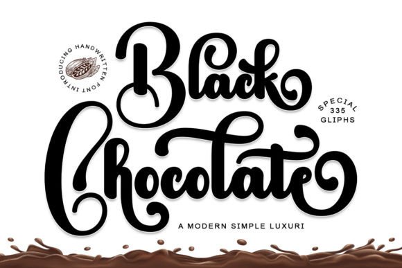 Black Chocolate Font - Featured Image