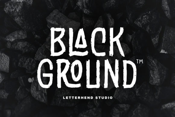 Black Ground Font - Featured Image